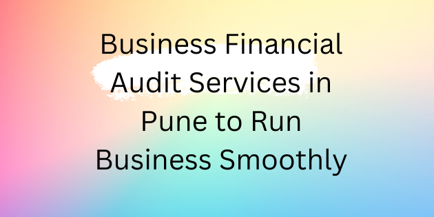 Financial Audit Services Firms in Pune